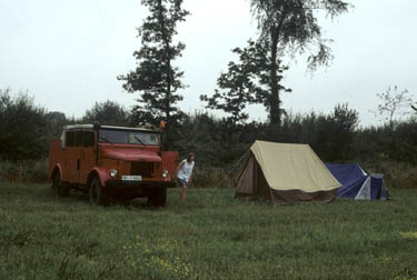 B2000 Wildcamp in Frankreich