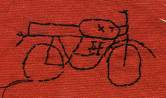 XT 500 Stickerei - Fruehanmelder