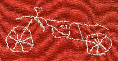 XT 500 Stickerei - Die Gaskranken