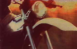 Nahaufnahme XT 500 Lampe