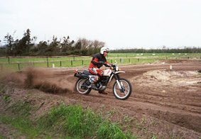 Robert aus Holland mit Strassenreifen