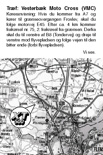 Wegbeschreibung dansk