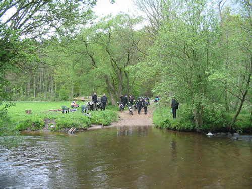 Floodway to drive through on XT 500