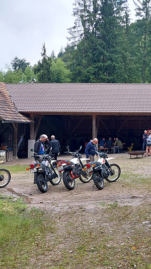 XT500 Schwarzwald Halle