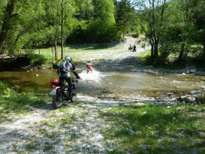 wasserdurchfahrt xt500