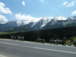 XT500 Goes Hohe Tatra