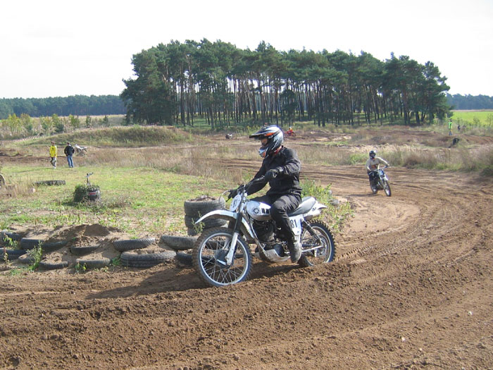 Claus mit seinem Motor