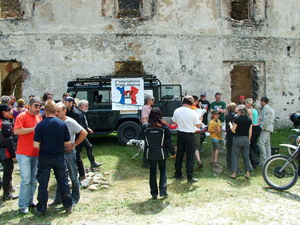 XT500 meeting on Colle de Tende