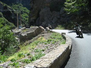 going up to Col de Turini