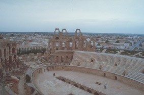 El Jem in Tunesien